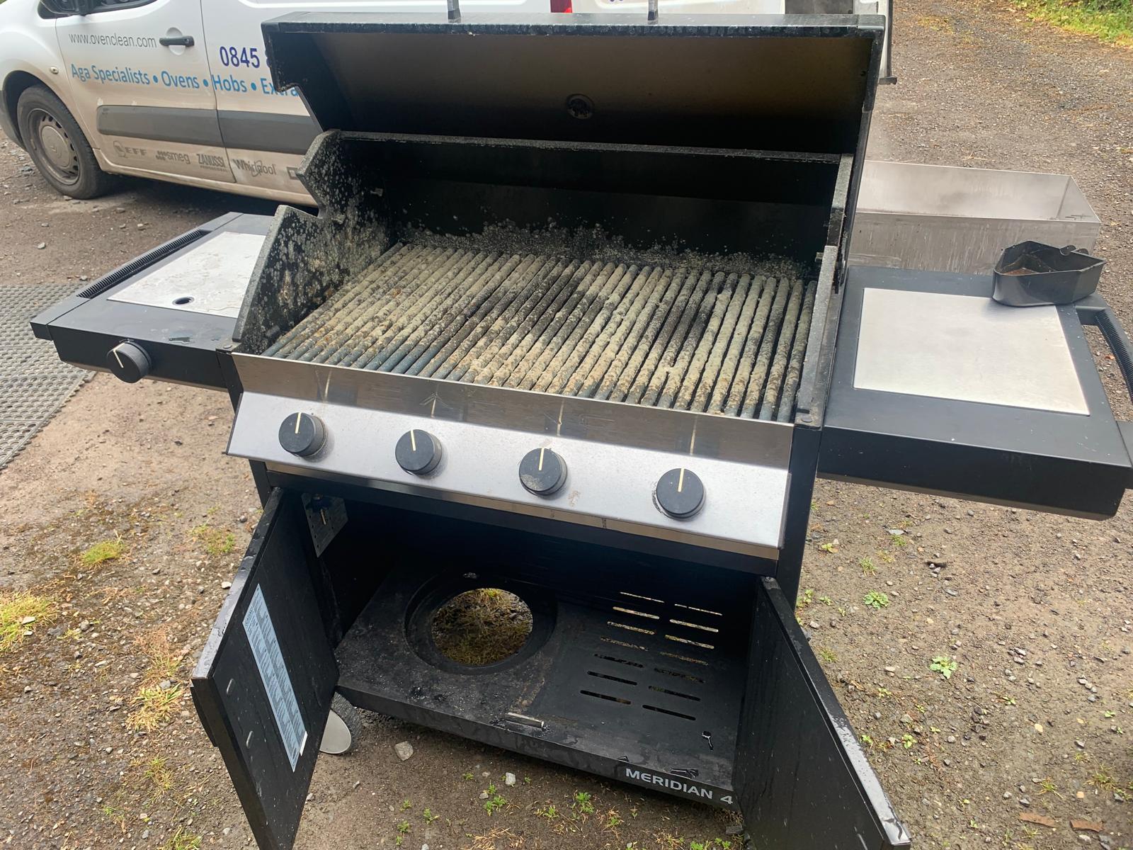 BBQ cleaned and ready to use