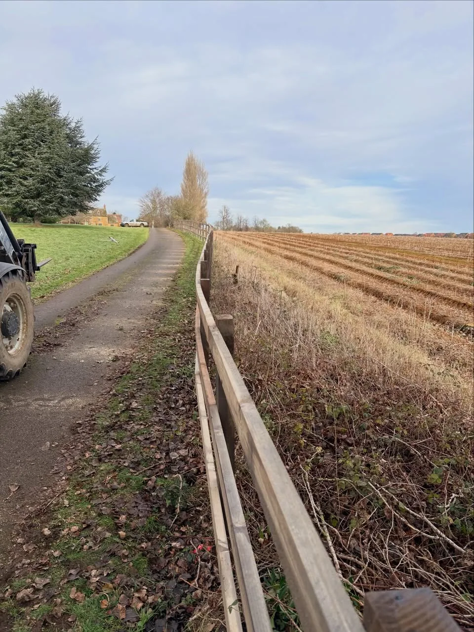 Agricultural field boundary