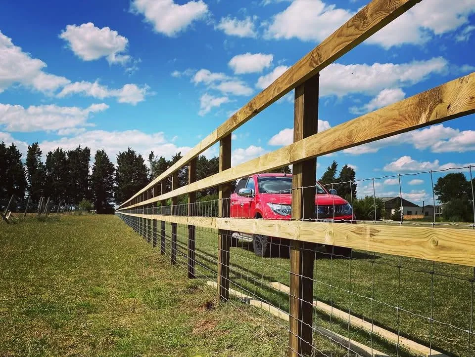 Equestrian paddock fencing installed by WGT Fencing